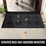 Deurmat,Zwart