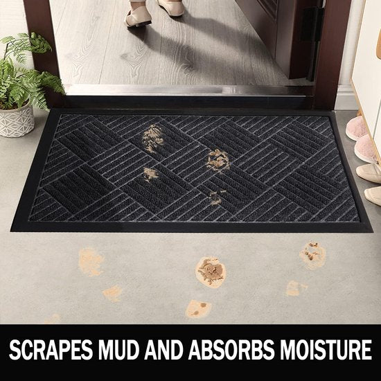 Deurmat,Zwart