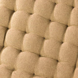 4-delige set, 40 x 40 x 5 cm, stoelkussen voor binnen en buiten, van 100% katoen, verkrijgbaar in verschillende kleuren, beige