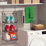 Wand-, kast- en hangopslag: uitgerust met 4 stevige grote ophanghaken