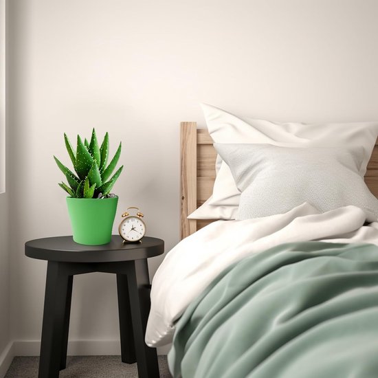 16 stuks 10 cm plantenpotten plantenpotten kweek bloempot kunststof klein met pallets kweekpotten kunststof potten planten rond voor zaden sappige bloemen voor thuis kantoor decoratie 8