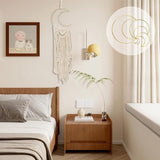 Pack of 12 Gold Dream Catcher Rings Metal Rings for Crafts Metal Moon Hoops Dream Catcher Metal for DIY Crafts Dream Catcher and Wreath Wedding Decor (20/15/10/5 cm)