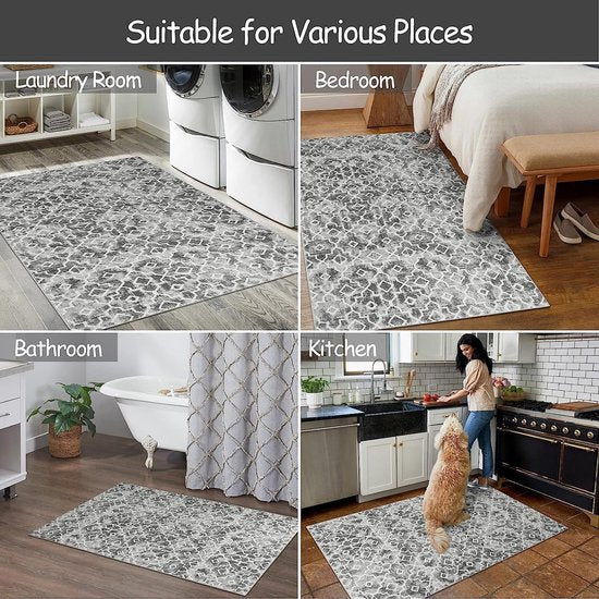 [Hedendaags Trend Tapijt] - Krijg de uitstraling van een Marokkaans badkamertapijt en het gevoel van pluche