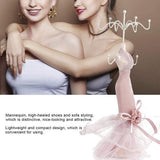 Sieradenrek, pak hanger halsketting oorbellen armband ring schoenen jurk sieraden model tentoonstellingsstandaard (klein model)