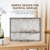 Easel Stand Plate Stand Metal - Pack of 2 Plate Stands - Decorative Plate Holder - Decorative Plate Holder - Iron Easel for Plates | Photo | Books | Picture | Picture | Picture Frame - Black - 20.5 cm