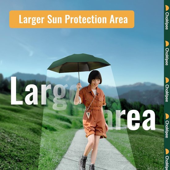 Mini kleine paraplu-zakparaplu met 6 ribben, 260T stof en aluminium paraplubak, paraplu compact opvouwbaar lichtgewicht outdoor UV-bescherming paraplu's