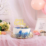 spiegelend decoratief metalen dienblad, kaarsenhouder, slang cupcake dienblad, tafelblad, fruitdienblad, cosmetica/sieradenorganisator, rond