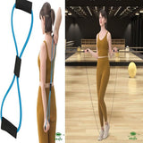 Pilates ring (cirkel cirkel cirkel banden) beentrainer-dijbeen trainingsapparaat bekkenbodem trainer (fitness yoga)springtouw, terraband + tas