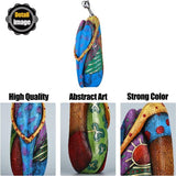 Beelden en sculpturen abstracte yoga kunst vrouw, creatief full-colour olieverfschilderij kunst vrouw standbeeld, moderne woonkamer veranda centerpieces boekenplank ingangen desktop decor ambachten (stijl A)