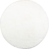 Brandsseller Badmat Ø 60 cm badmat rond Wit