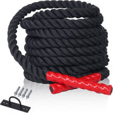 Battle Ropes Battle Rope 9m 12m 15m Ø38mm Fitness Sport Tau trainingstouw fitness touw sport touw Battle Rope voor gym spieropbouw