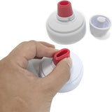 Handdeegmengfles, 1000 ml handdeegdispenser met maatmarkeringen en mengbal, voor pannenkoeken, wafels, pannenkoeken, cupcakes, keukengerei