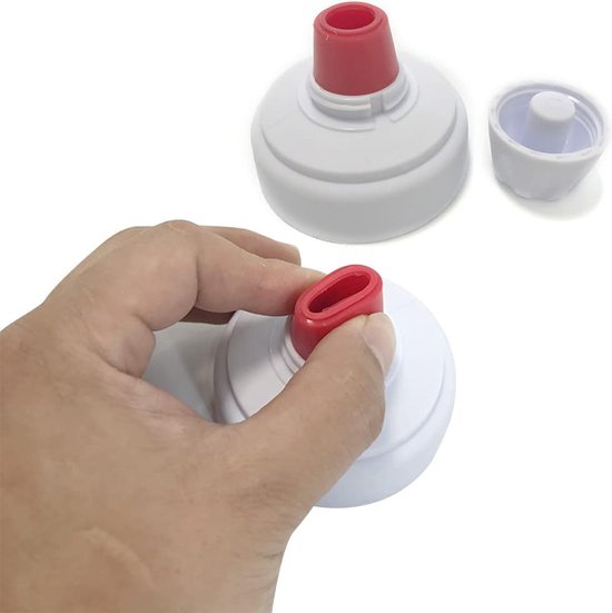 Handdeegmengfles, 1000 ml handdeegdispenser met maatmarkeringen en mengbal, voor pannenkoeken, wafels, pannenkoeken, cupcakes, keukengerei