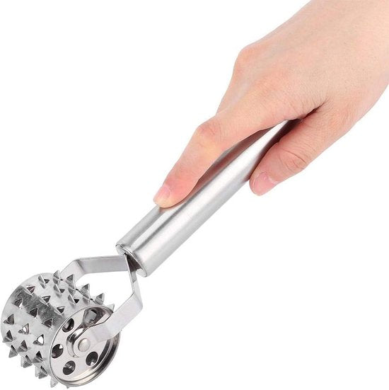 Vleesmalsroller Rundvlees Kippenvleeshamer Keukengereedschap Roestvrij Staal Voor Biefstuk Kip Vis Varkensvlees Met Goede Handvatten