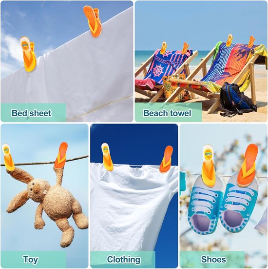 4 stuks strandhanddoekklemmen, handdoekklemmen voor strandligstoelen, grote badhanddoekklemmen voor ligstoelen, strandklemmen voor handdoeken, was, zonnebed, klemmen voor strandhanddoek