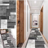 Loper Hal Keukentapijt Antislip Wasbaar Tapijt Loper Hal Kleurrijk Lang Vintage Keuken Loper Tapijt Loper voor Hal Slaapkamer Woonkamer Gang 60 x 150 cm