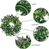 Krans,Groen 14,5 inch (ongeveer 37 cm)