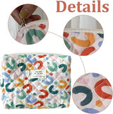 Cosmetische tas, make-uptas, draagbare make-uptas voor dames en meisjes, make-uporganisator, reistoilettas voor damesmeisjes (kleurrijk)