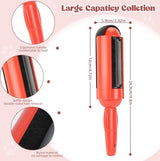 Dierenhaarverwijderaar, pluizenroller, dierenhaar, kattenhaarverwijderaar, hondenhaarverwijdering, pluizenborstel, herbruikbaar voor dierenhaar, kattenhaar, banken, bedden, kleding, tapijten