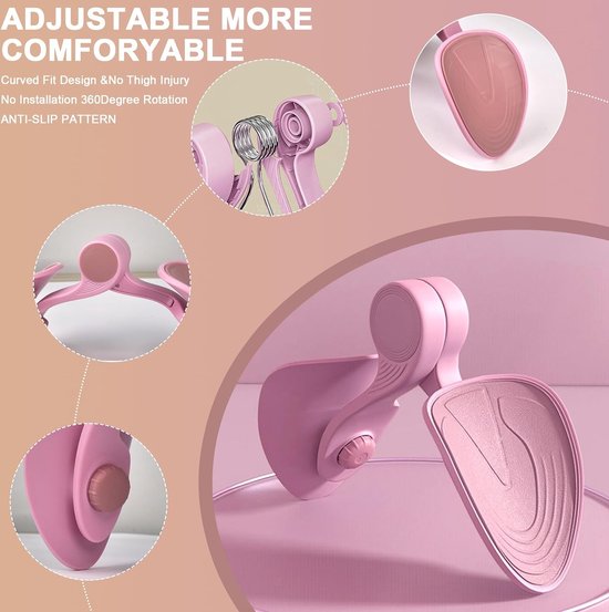 Binnendij-oefenmachine, fitnessapparatuur thuis dijtrainer bekkenbodemtrainer