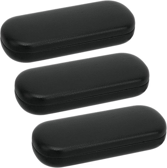 Hardcase brillenkoker, harde brillenkoker, krasbestendige brillendoos, zonnebrillen, leesbrillen, hardcase, brillenorganizer, brillenopslag voor dames en heren