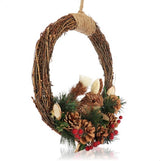 paasdecoratie is voorzien van een koord waaraan hij eenvoudig kan worden opgehangen. Perfect voor een paasstruik