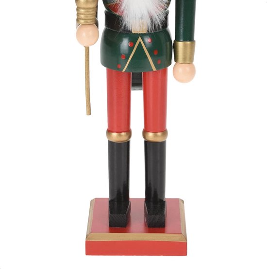 Advent sieraden: het mooie figuur in notenkraker design kan dankzij de stevige voet overal worden geplaatst