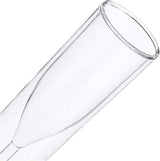 Massief Dubbelwandige Champagne Glas Kristallen Glazen, Klassieker Tulp Goblet Stemless Helder Glazen Bekers, Mondgeblazen Toast Glazen voor Catering, Bruiloften, Feesten, Bars, Familiebijeenkomsten (4)