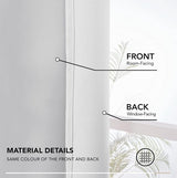 Verduisteringsgordijn met plooiband, 180x140