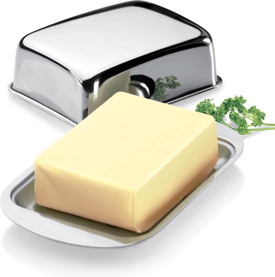 botervloot GrandCHEF, van roestvrij staal voor 250 g boter