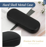 Hardcase brillenkoker, harde brillenkoker, krasbestendige brillendoos, zonnebrillen, leesbrillen, hardcase, brillenorganizer, brillenopslag voor dames en heren
