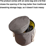 Opbergmand voor speelgoed, opvouwbare opbergtas voor speelgoed met speelkleed voor kinderen, tas met trekkoord, kan snel kinderspeelgoed organiseren en opbergen (150 cm)