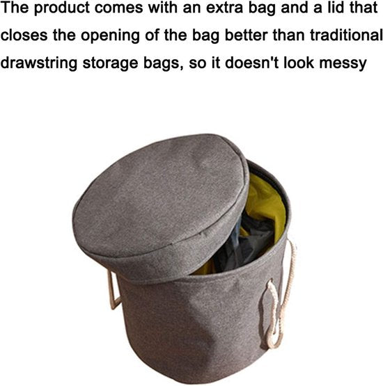 Opbergmand voor speelgoed, opvouwbare opbergtas voor speelgoed met speelkleed voor kinderen, tas met trekkoord, kan snel kinderspeelgoed organiseren en opbergen (150 cm)