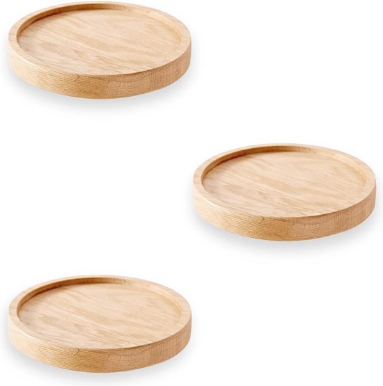 Wandrek,3 stuks ronde zwevende planken