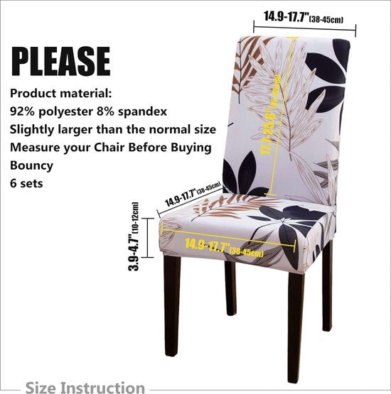 Stoelonderdeel,Stoelhoezen set van 6 kunnen uw oude stoelen