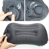 Inflatable camping pillow, ultralicht, inflatable head pillow, camping pillow, inflatable beach pillow.