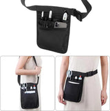 Gereedschapstas met riem, verpleegstertas, verstelbare gereedschapsriem, tas, verpleegstertas, multifunctionele gereedschapstas, riemtas, werk voor dames en heren (25 x 18 cm)