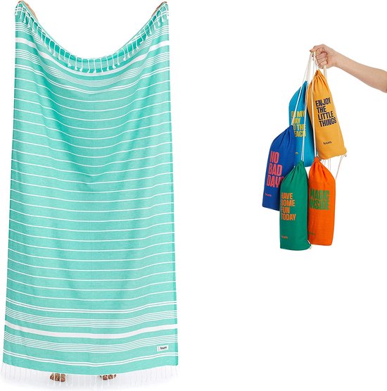 XXL grote strandhanddoek, hamamdoek, saunahanddoek, handdoek, yogahanddoek, strandhanddoek, saunahanddoek, badhanddoek, reishanddoek, pestemal, Turkse handdoeken