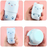 2 stuks Beauty Sponge Travel Case make-up sponshouder, make-up blender spons houder, wasbaar en herbruikbaar, geschikt voor thuis, uitstapjes, reizen enz