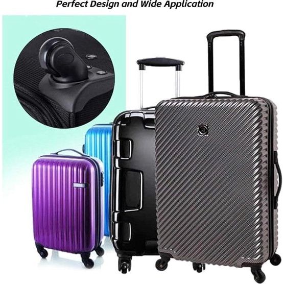 Kofferwielen, reserveset links en rechts voor trolley, koffer, bagage