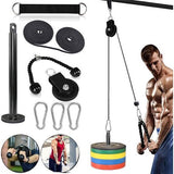 Fitness Professioneel Kabel Machine-Systeem Kabeltrek Fitness Thuis Gym Triceps Fitnessapparaat voor Vrouwen Mannen LAT Bar Fitness Trainingsapparatuur