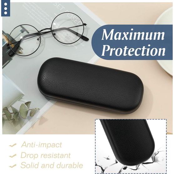 Hardcase brillenkoker, harde brillenkoker, krasbestendige brillendoos, zonnebrillen, leesbrillen, hardcase, brillenorganizer, brillenopslag voor dames en heren