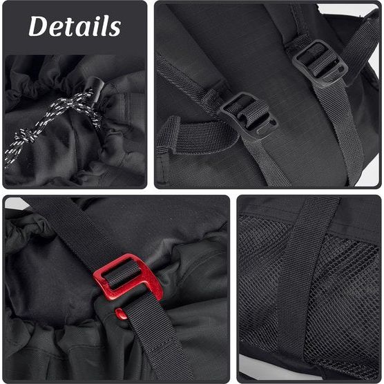 Rope Bag Climbing Rope Backpack for Climbing Ropes, Climbing Rope Bag Waterproof Foldable Climbing Bag Rock Climbing Rope Kit Bag for Climbing Trekking Hiking
