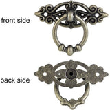 10 stuks meubelgrepen, messing, deurgrepen, vintage, kastgrepen, ladegrepen, antieke meubelknoppen met 20 schroeven, voor commode, meubels, kast, kledingkast