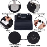 Kofferbakbescherming hond voor autoSUV's, autokofferruimte met zijbescherming, zwarte kofferbakmat met bumperbescherming, waterdichte universele autokofferbak-hondendeken, 205 x 115 cm