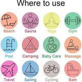 hamamdoek, saunahanddoek voor dames en heren, badhanddoek, saunahanddoek, pestemal, 100% katoen, licht en absorberend, oosterse badhanddoek, 100 x 180 cm, zwart