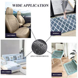 Tufting Cloth, Hoofdstof Touffetage 1,8 x 1 m, antislip primaire stof, antislip vinyl met pruimenbloesempatroon voor touffering, tapijt, naaldstof, stof voor tapijt