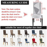 Stoelhoezen 4 stuks universele stoelhoezen stretch set van 4 moderne stoelhoezen schommelstoelen elastische duurzame stoelhoezen voor eetkamer banketdecoratie (White Line, 4 stuks)