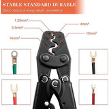 Geïsoleerde Elektrische Connector Krimptang Ratel Draad Crimper, Krimptang, Ratchet Terminals Crimper, Draad Krimptang