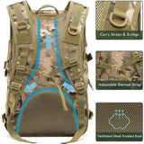 35L militaire tactische rugzak grote waterdichte Molle Bug Out Bag Army 3 Day Assault Pack